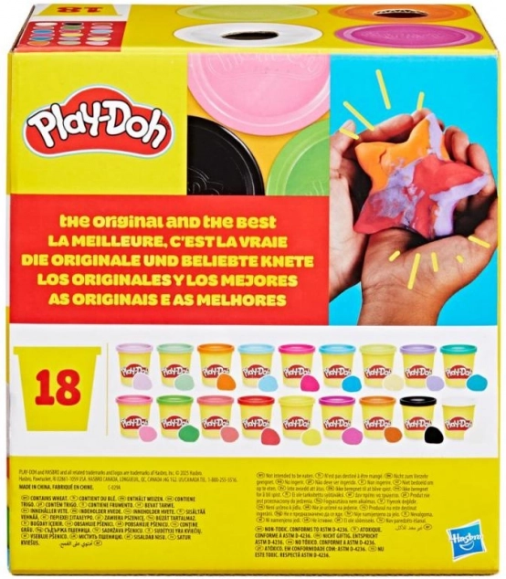Set mare Play-Doh 18 cutii