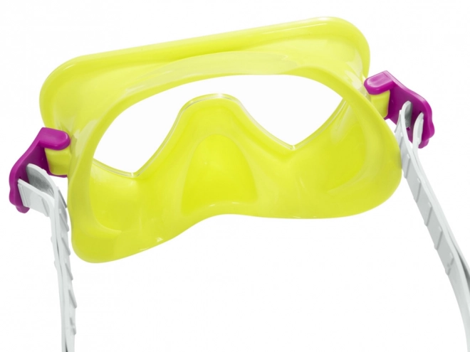 mască și tub de snorkeling Crusader pentru copii Bestway – Galben