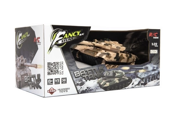 Tank RC din plastic cu sunet