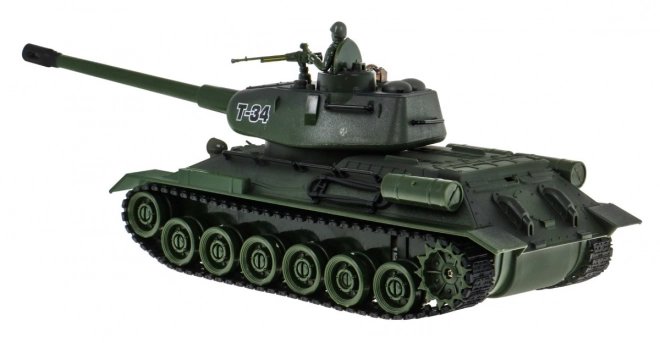 Tancuri cu telecomandă T-34 vs Tiger pentru copii 3+