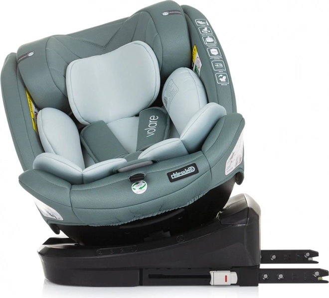 Scaun auto Chipolino Volare i-Size Pastel Verde 40-150 cm Isofix 360