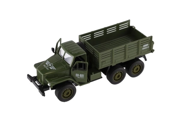 Camion militar de jucărie din plastic