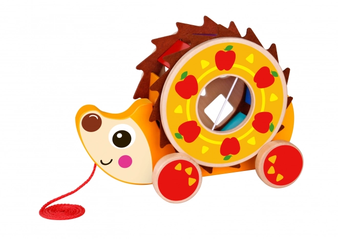 Sortator din lemn pentru tras 2-in-1 Arici Tooky Toy