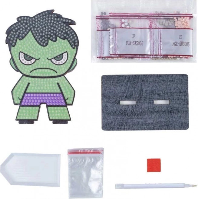 Pictură cu diamante Avengers: Hulk