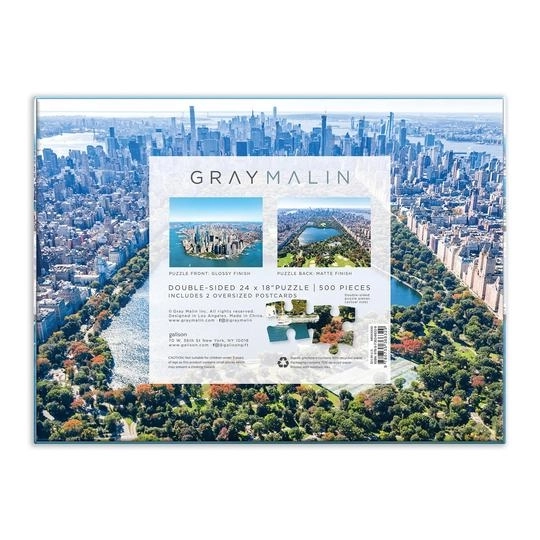 Puzzle reversibil New York City Gray Malin 500 piese