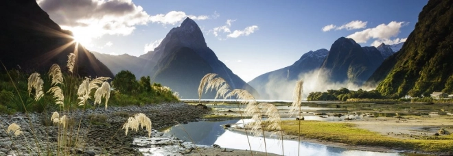 Puzzle panoramic Milford Sound 1000 piese