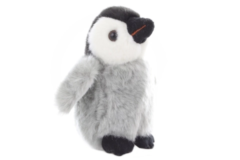 Pinguin din pluș pui 12 cm