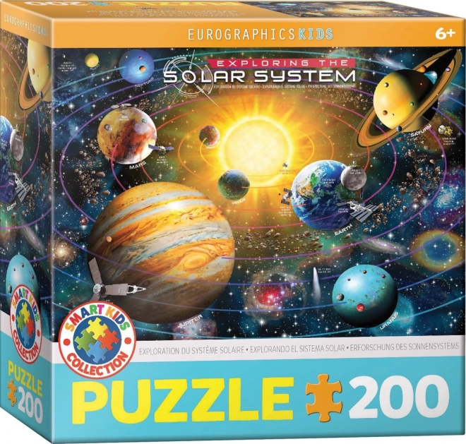 Puzzle Explorează Sistemul Solar 200 piese