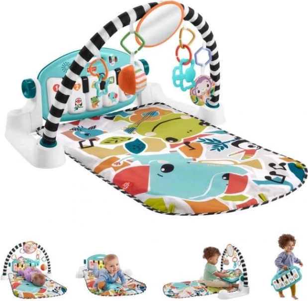 Saltea de joacă educativă cu pian FISHER-PRICE Animăluțe muzicale