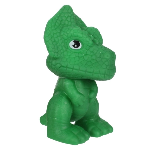 Dinozaur de cauciuc 8cm - 5 tipuri în cutie