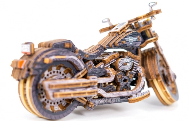 Puzzle 3d lemn motocicletă cruiser ediție limitată