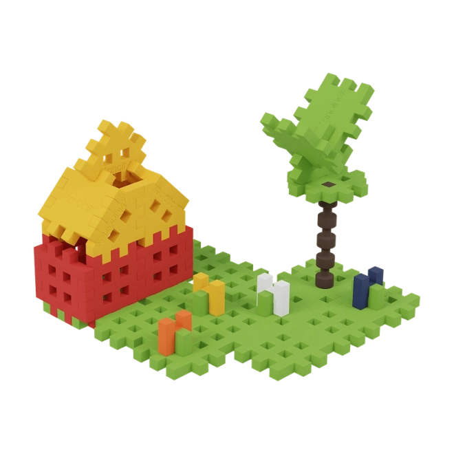 Set de construcții Mini Waffle 301 piese