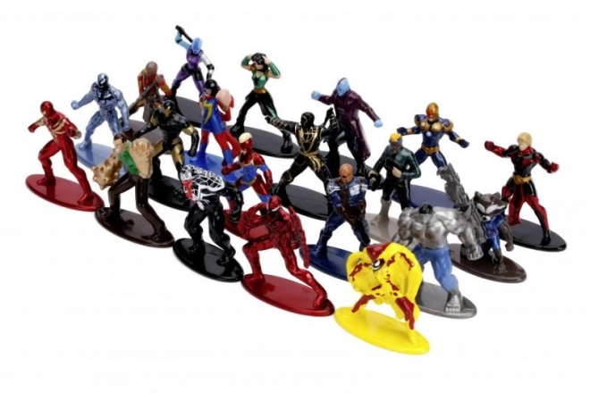 figurine metalice colecționabile Marvel, set 20 bucăți, ediția 3