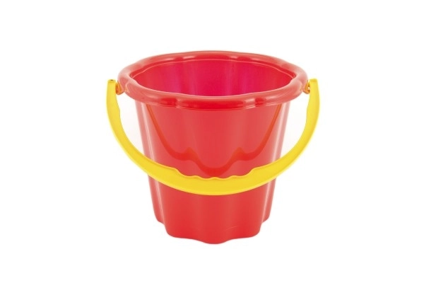 Găleată pentru nisip plastic 19cm sortiment 4 culori 12m+