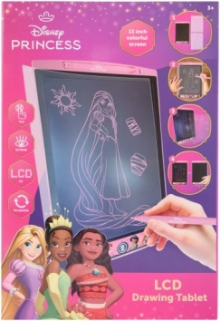 Tablă de desen LCD 28 cm Prințese, Spidey, Stitch