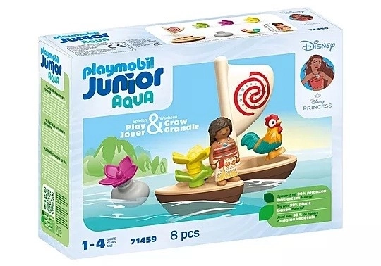 Set catamaran Vaiana de la PLAYMOBIL Junior Disney