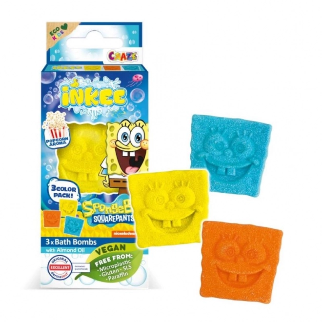 Mini pachet bombă efervescentă cu Sponge Bob