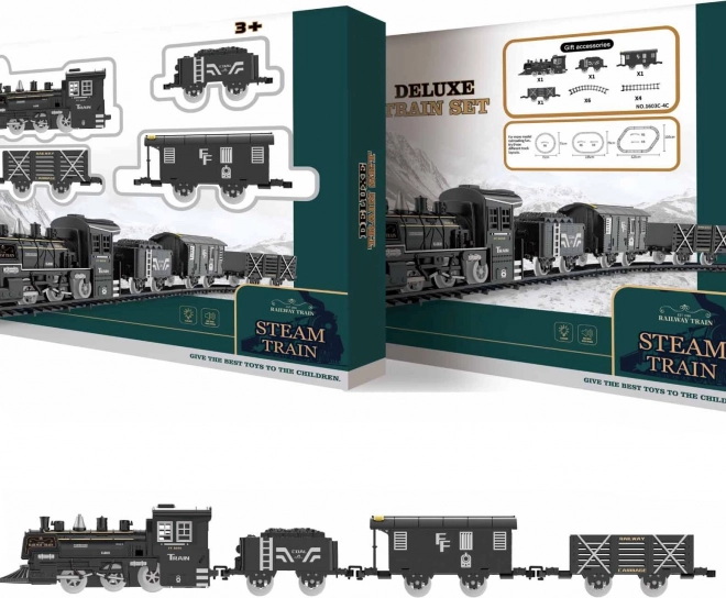 Set tren cu efecte speciale