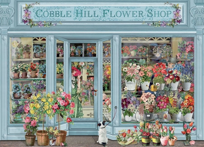 Puzzle Flori din Paris COBBLE HILL 1000 piese