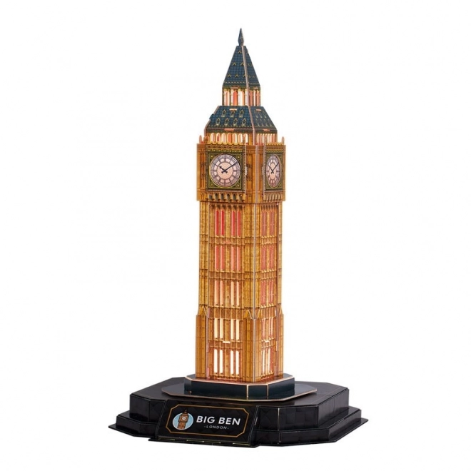 Puzzle 3D Big Ben Versiunea de Noapte