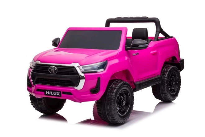 Mașină cu acumulator Toyota Hilux roz