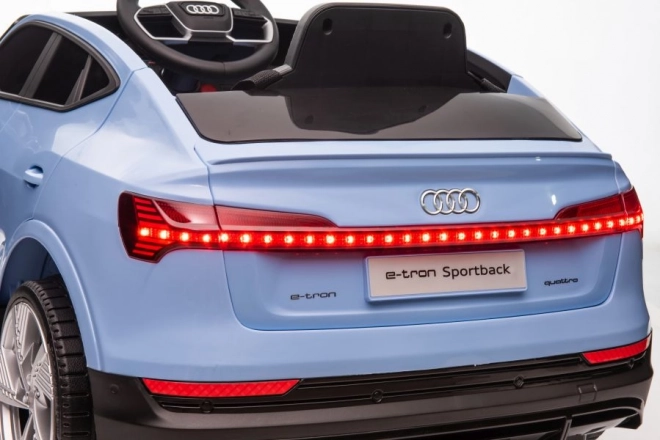 Audi E-Tron Mașină cu baterie albastră QLS-6688