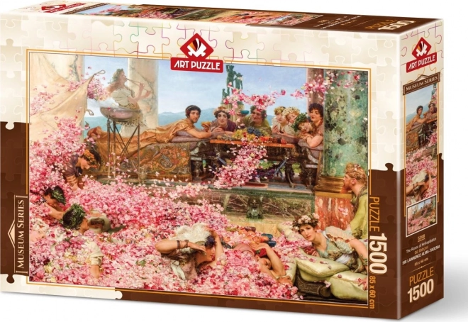 Puzzle Muzeu seria: Grădina roz 1500 piese