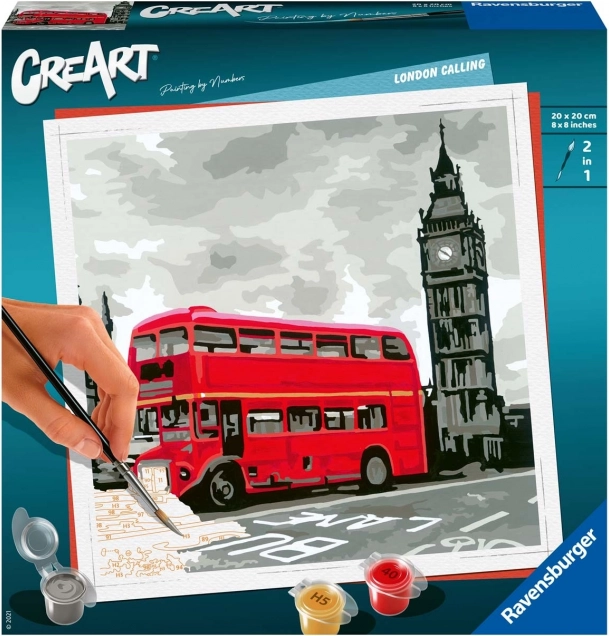 creart: london set de pictură pentru copii 12+