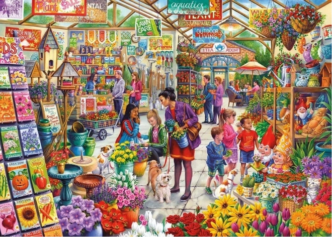 Puzzle 1000 de piese Grădinar împăcat