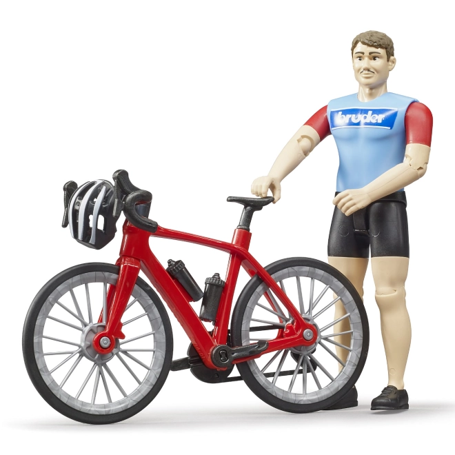 Figurină realistă a ciclistului