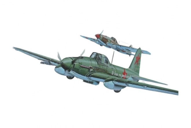 Model avion ILJUŠIN IL 2 la scară 1:72