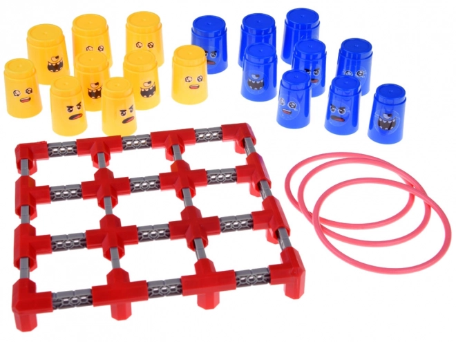 joc multifuncțional tic-tac-toe și aruncat inel