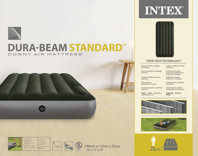 Saltea gonflabilă mare cu pompă incorporată Intex