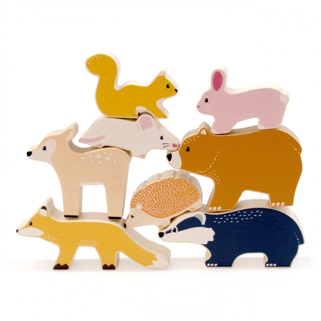 Set figurine de animale din pădure Bigjigs Toys