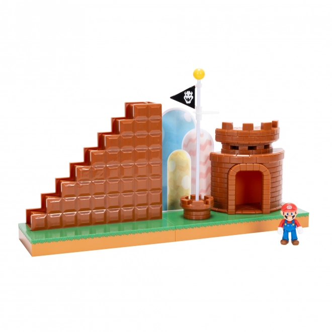 Set de joc final nivel Super Mario