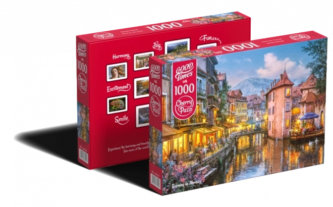 Puzzle seara în Annecy 1000 piese