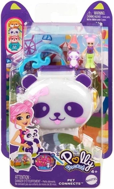 Figurină Polly Pocket cu Panda