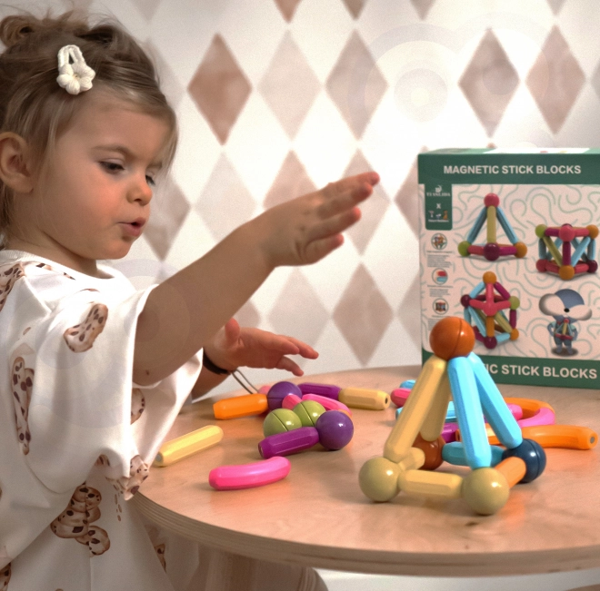 Set educativ magnetic Woopie, 38 piese