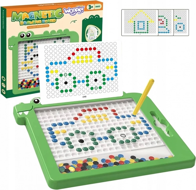Tablă magnetică pentru copii MagPad Dinozaur de la WOOPIE