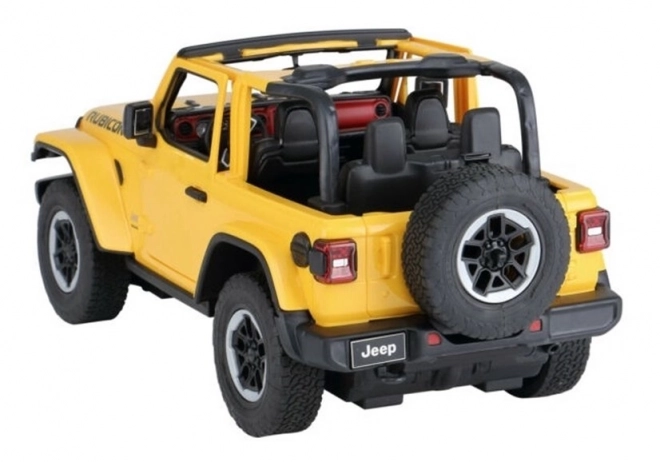 Mașină R/C Jeep Wrangler Rubicon 1:14 Rastar – Galben