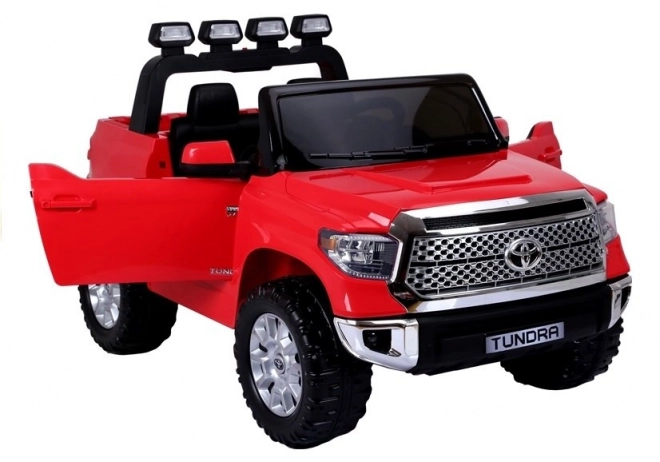 Mașinuta electrică roșie Toyota Tundra