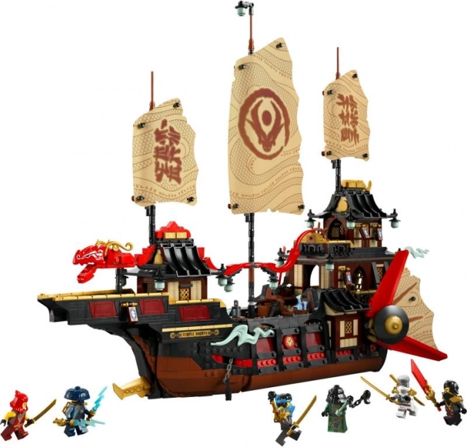 Răsplata templului - LEGO NINJAGO Navă pentru fanii de la 14 ani
