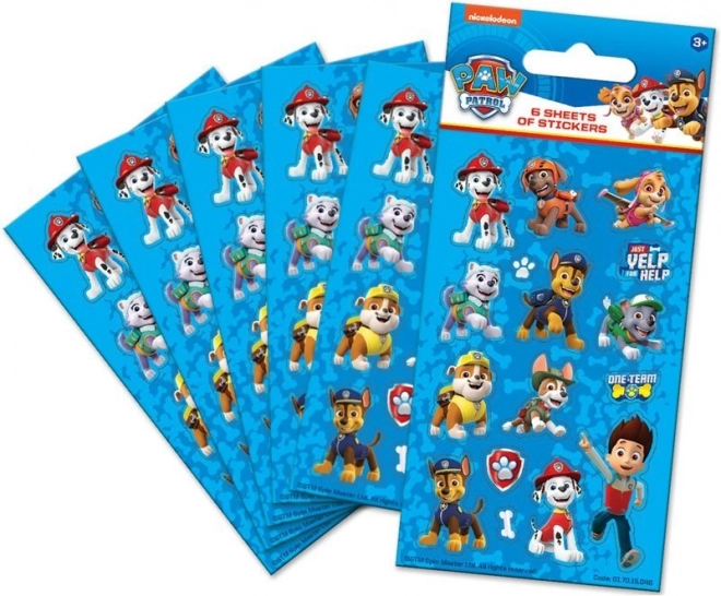 Stickere Paw Patrol albastru