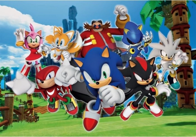 Puzzle sonic ariciul 104 piese