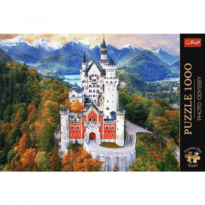 Puzzle 1000 piese - Foto Odyssey - Castelul Neuschwanstein