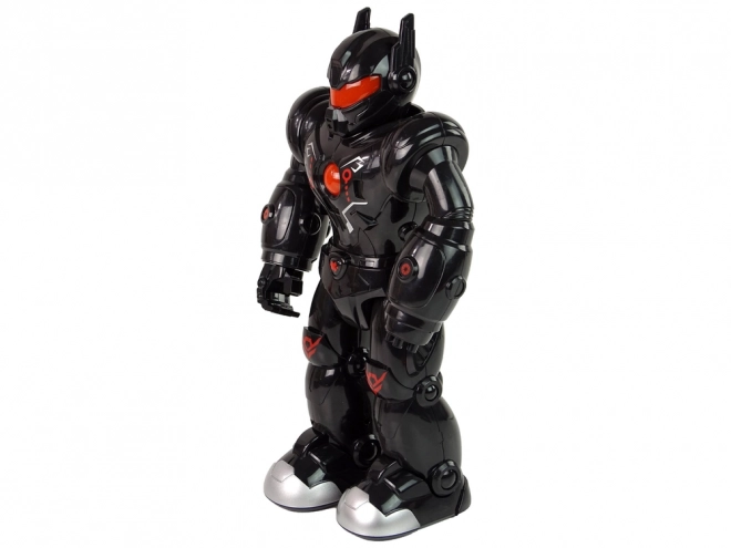 Robot interactiv cu lumini și sunete - negru