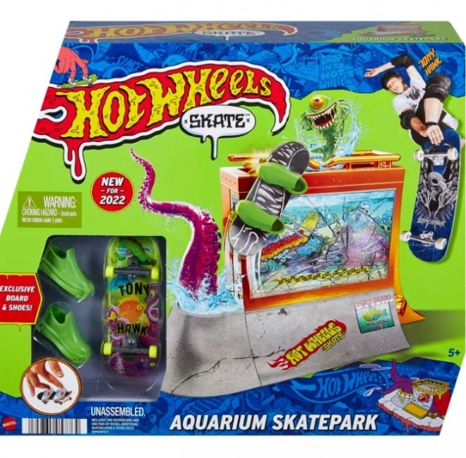 Set de joc Hot Wheels Skatepark Aquarium
