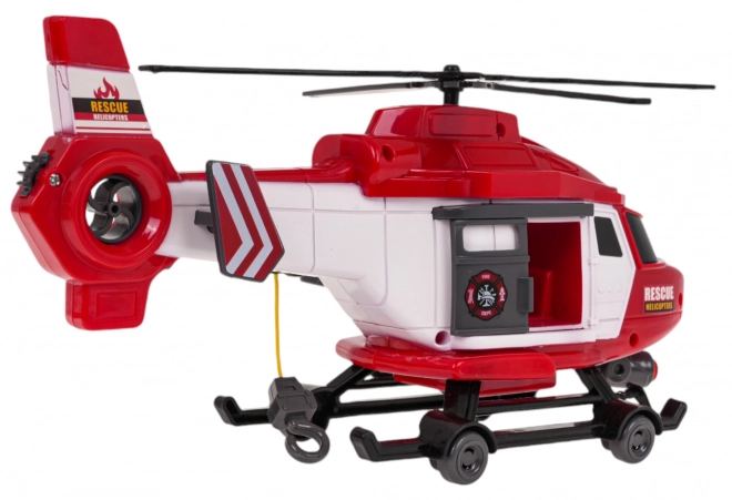 Elicopter interactiv de salvare pentru copii 1:16