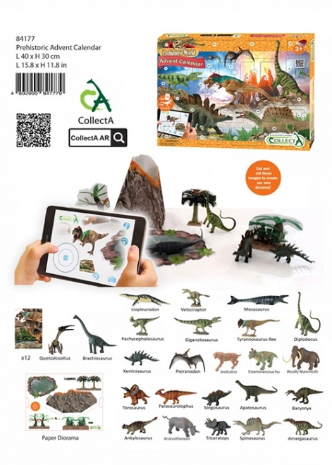 Calendar Advent CollectA Dinosauri