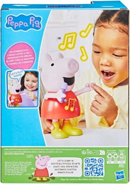 Peppa Pig, purcelușa vorbitoare și cântătoare de la Hasbro